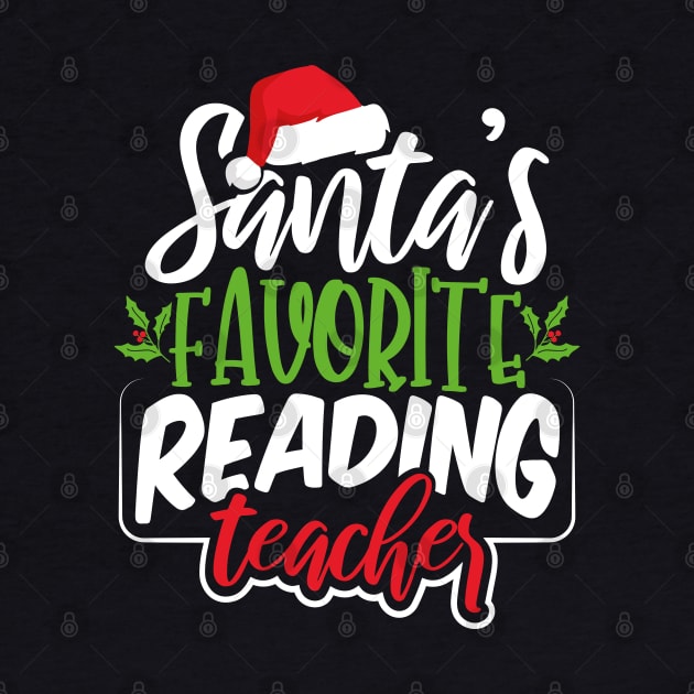 Santa's Favorite Reading Teacher by uncannysage